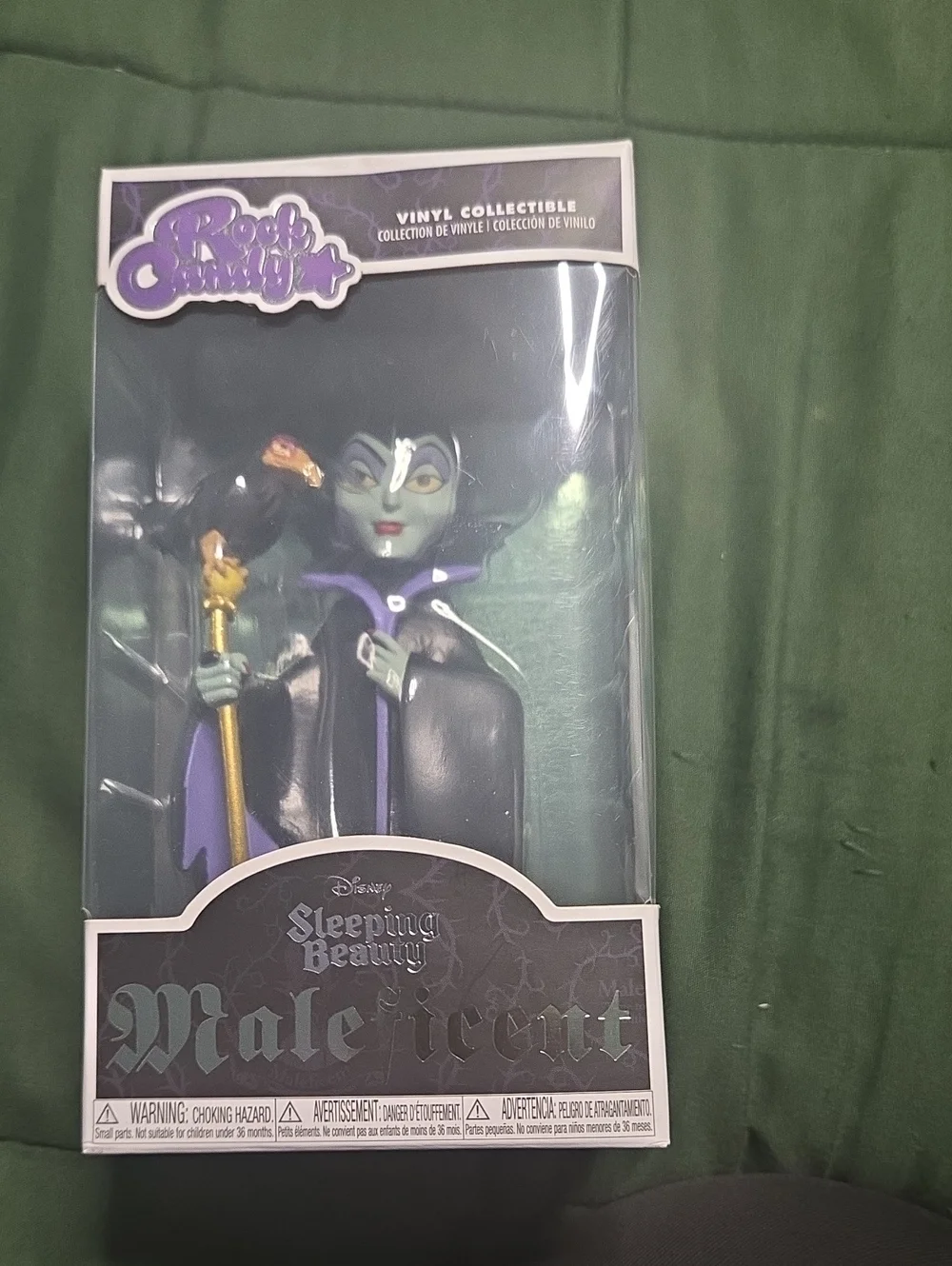 Disney Maleficent Vinyl Figure - Purple, Black & Gold Accents